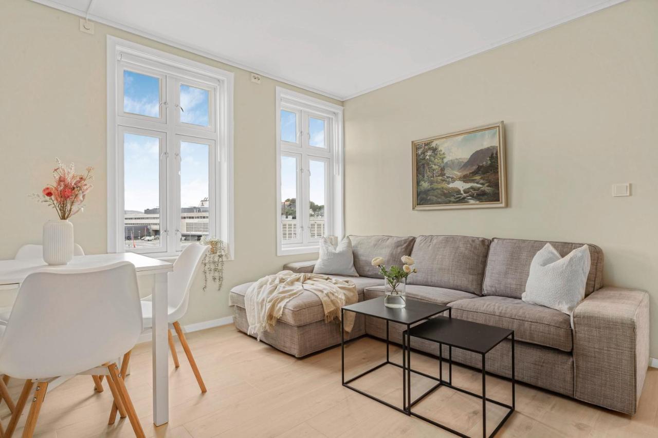 Contemporary City-Apartement With Views Of The Dock! Bergen Ngoại thất bức ảnh
