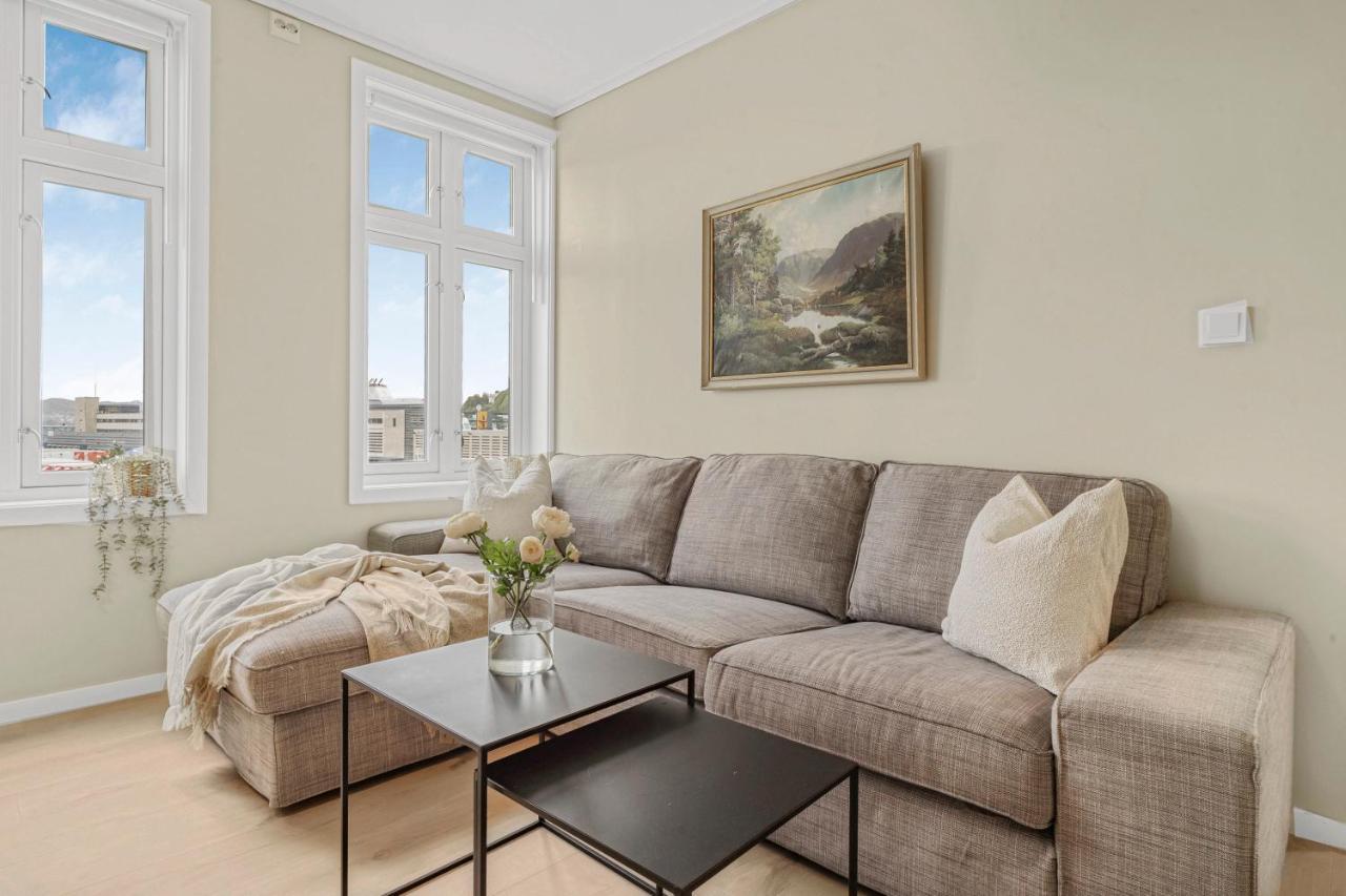 Contemporary City-Apartement With Views Of The Dock! Bergen Ngoại thất bức ảnh